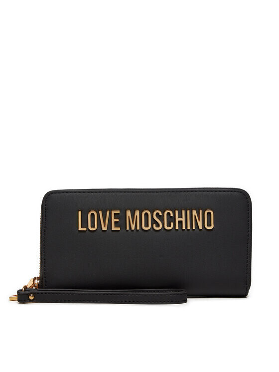 

Большой женский кошелек Love Moschino, черный
