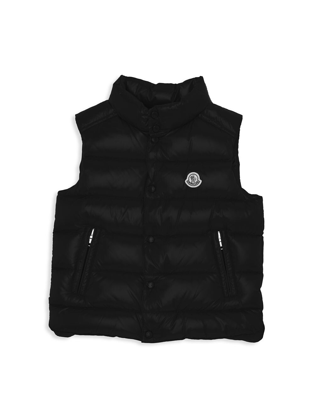 

Жилет для малышей и малышей Tib Down Moncler, черный