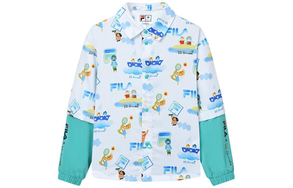 

Детская рубашка Fila Kids, цвет All Over Print