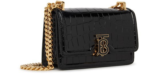 

Удлиненная сумка TB Burberry, черный
