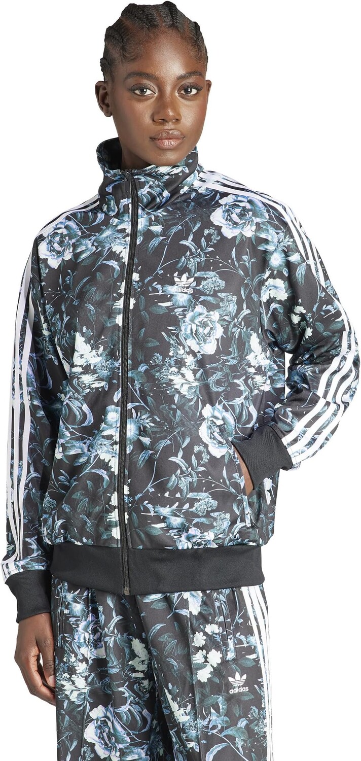 

Куртка Flower Firebird Track Top adidas, цвет Black/Multicolor