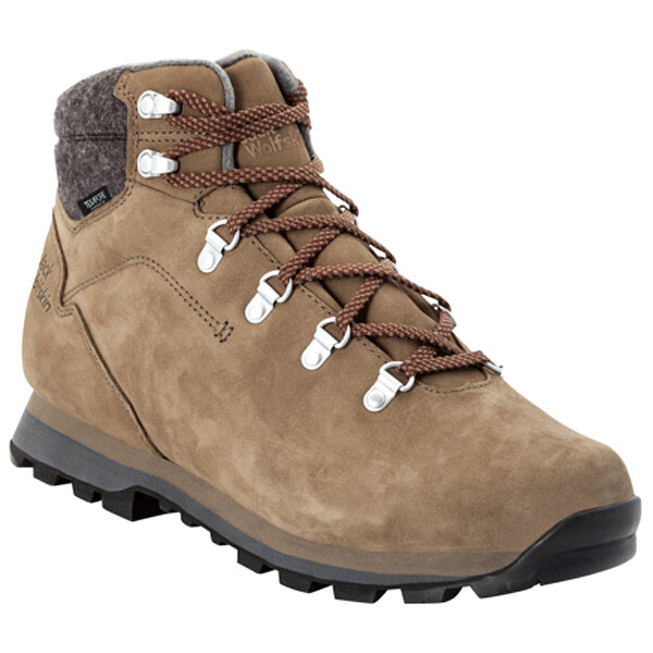 

Зимние ботинки Jack Wolfskin Thunder Bay Texapore Mid, цвет Light Brown/Light Grey