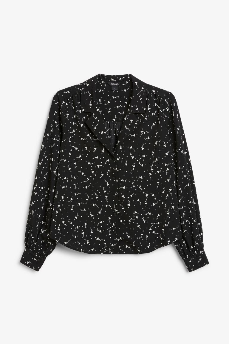

Мягкая структурированная блузка Monki