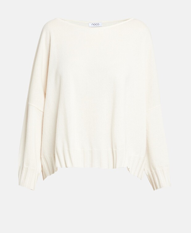 

Кашемировый пуловер Noco, цвет Wool White