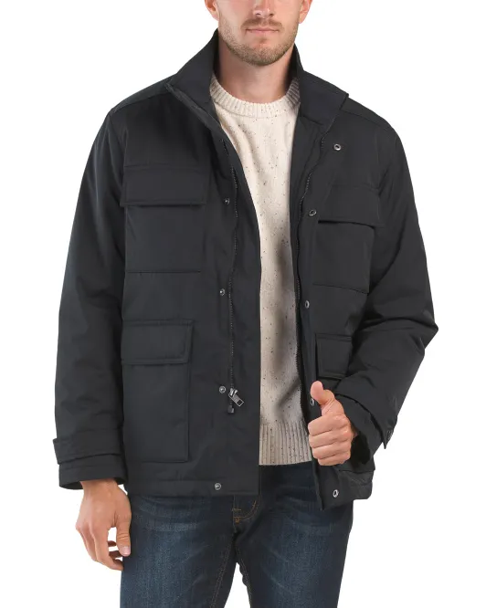

Повседневная куртка Moreto Untuckit, черный