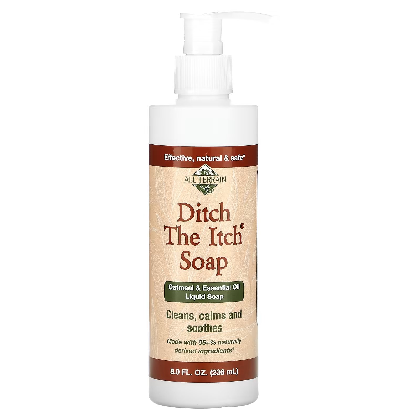 

Жидкое мыло All Terrain Ditch the Itch Soap с овсянкой и эфирным маслом, 236 мл