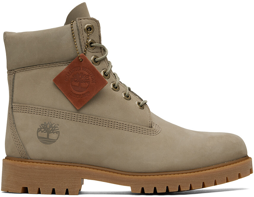 

6-дюймовые ботинки на шнуровке Heritage Taupe Timberland