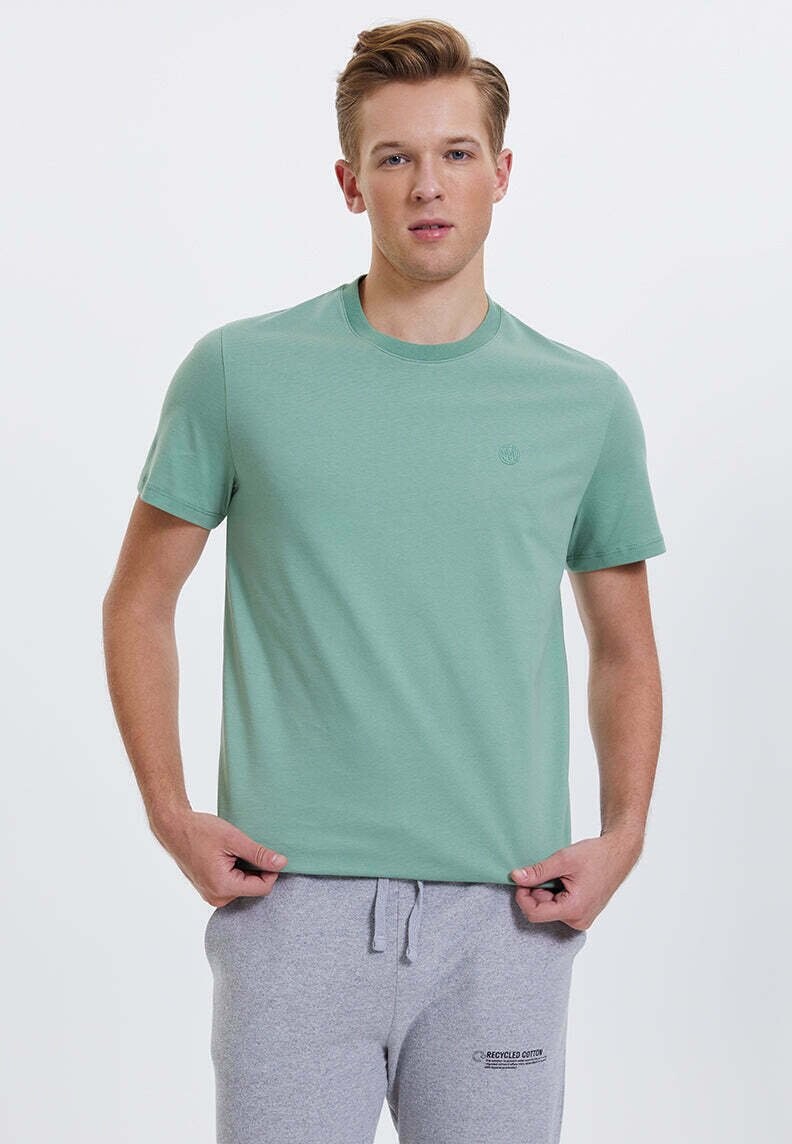 

Футболка базовая VITAL O NECK WESTMARK LONDON, цвет hedge green