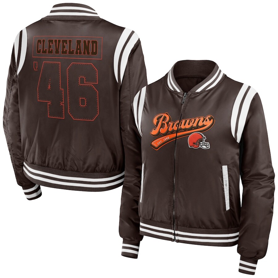 

Куртка WEAR by Erin Andrews Cleveland Browns, коричневый