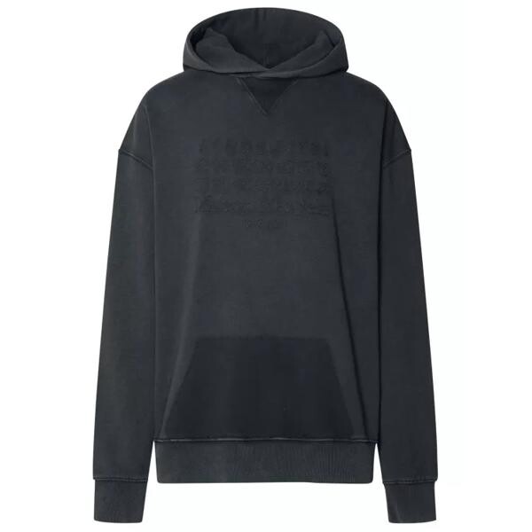 

Футболка gray cotton sweatshirt Maison Margiela, черный
