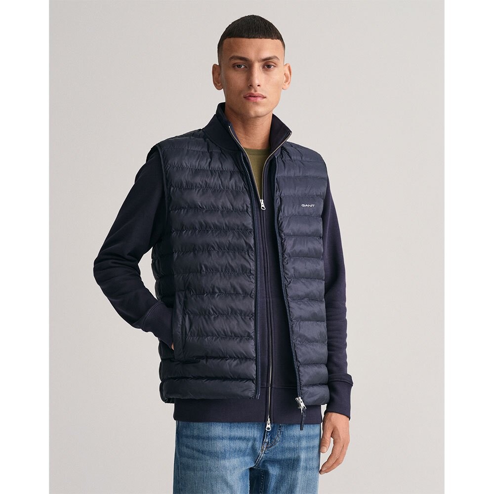 

Жилет Gant Light Padded Vest, синий