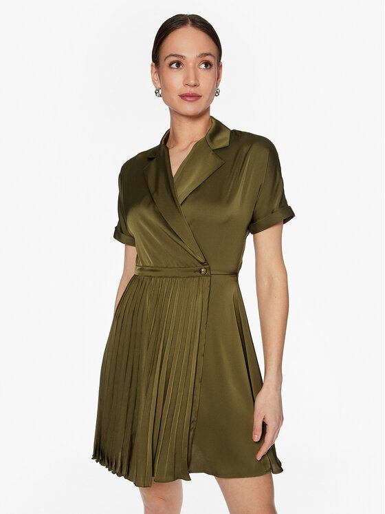Платье-рубашка стандартного кроя Liu Jo, зеленый
