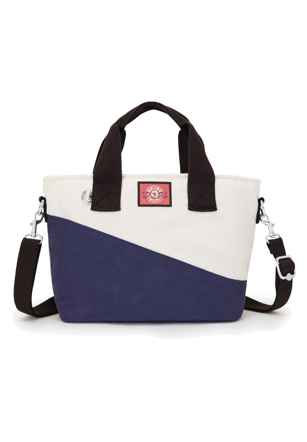 

Сумка Kipling Valley Minta 31 cm, темно-синий/белый