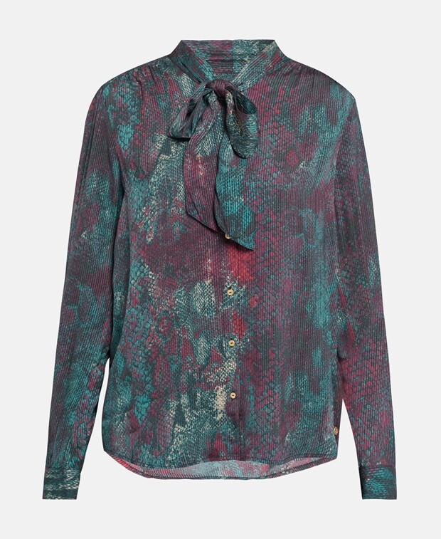 

Блузка с галстуком-бабочкой Scotch & Soda, красный