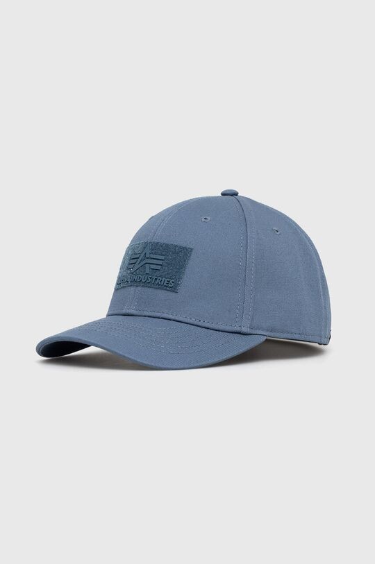 

Хлопчатобумажная шапка Alpha Industries, синий