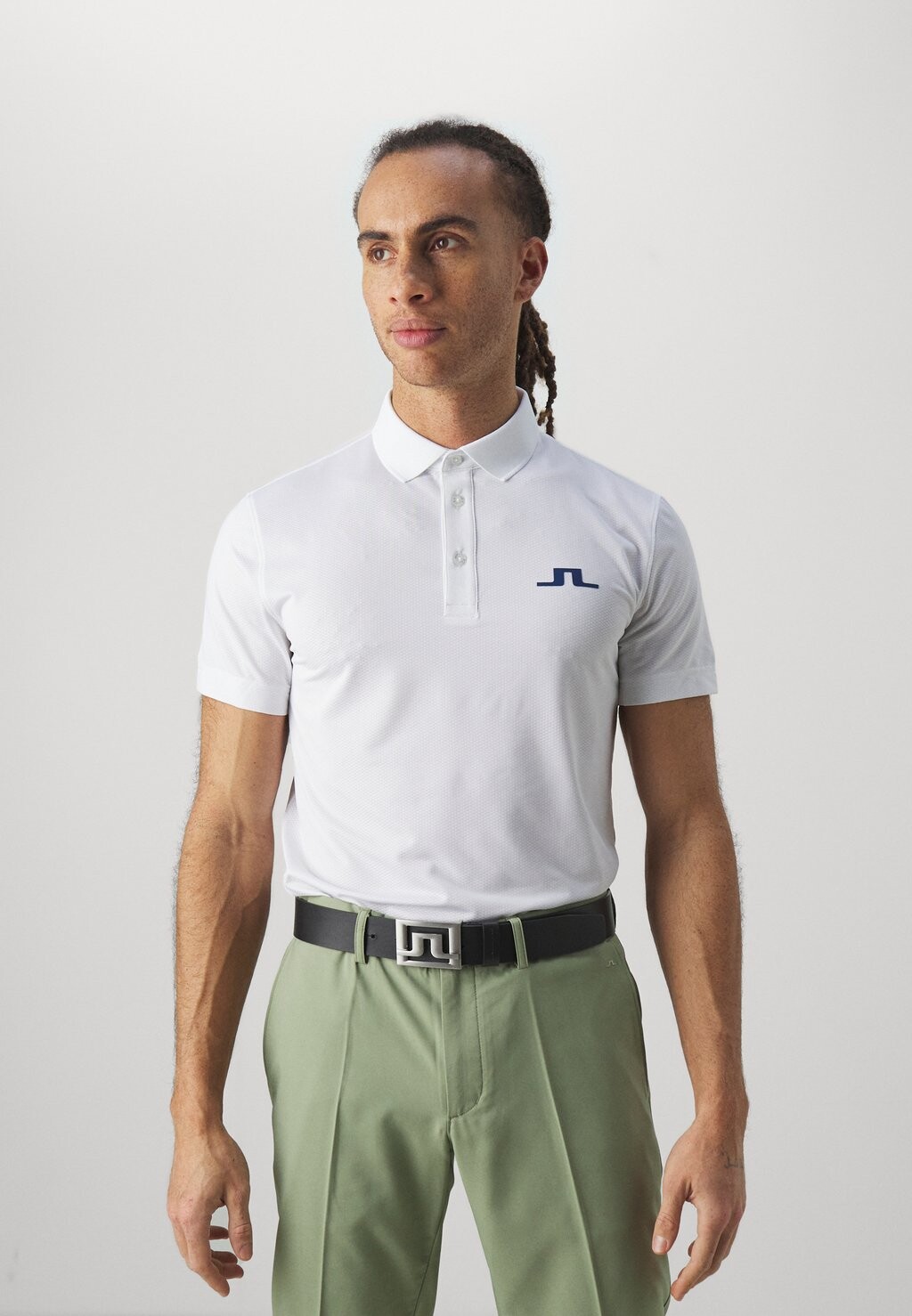

Рубашка-поло BRIDGE REGULAR FIT J.LINDEBERG Sports, цвет white