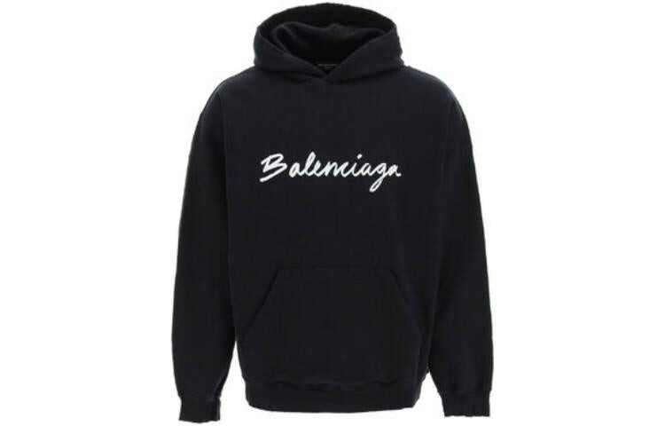 

Толстовка мужская Balenciaga с капюшоном, черный