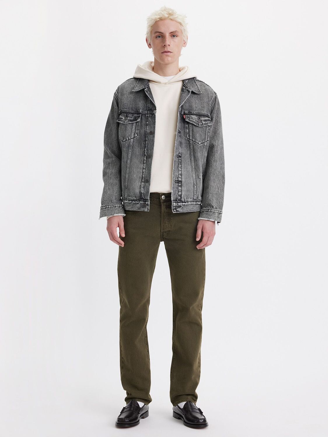 

Джинсы прямого кроя 501 Original Classic Levi's, зеленый