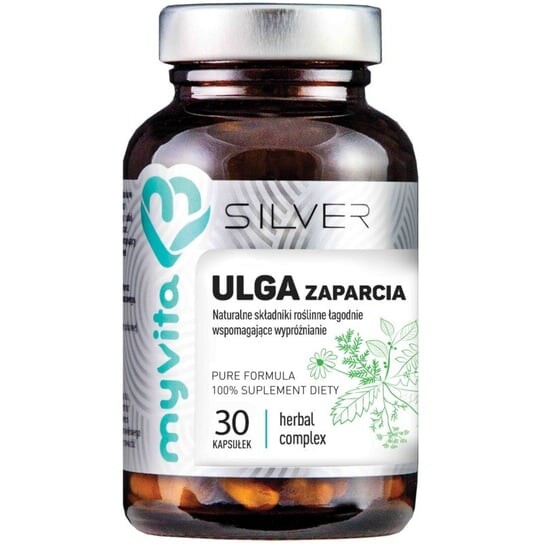 

MyVita Silver средство от запоров, 30 капсул.
