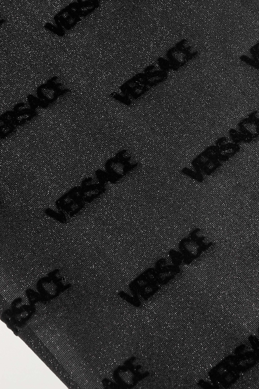

VERSACE флокированные колготки Galaxy, черный