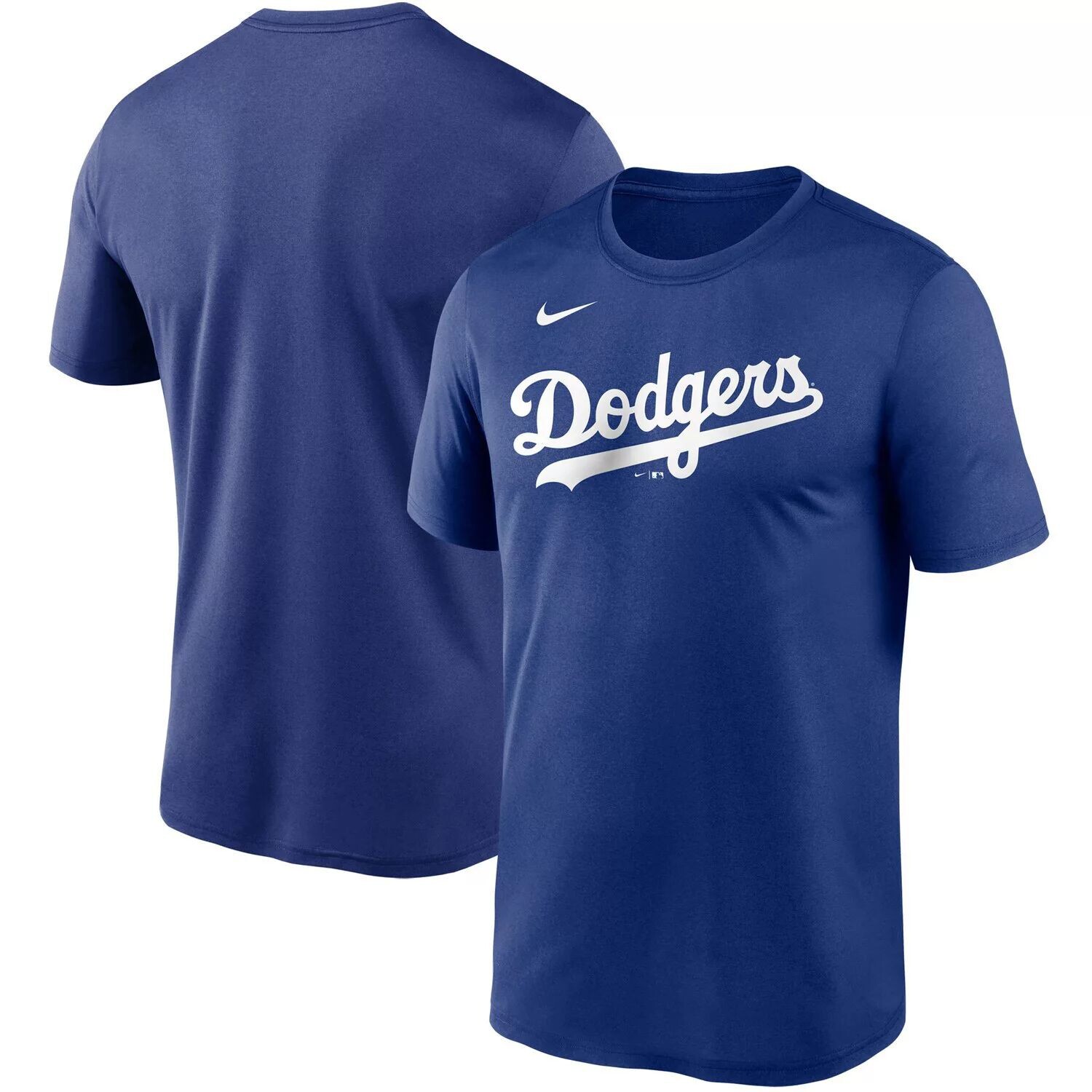 

Мужская футболка Nike Royal Los Angeles Dodgers Wordmark Legend
