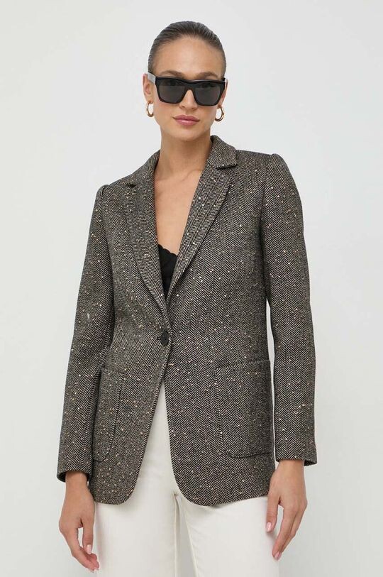 

Куртка из смесовой шерсти Twinset, бежевый