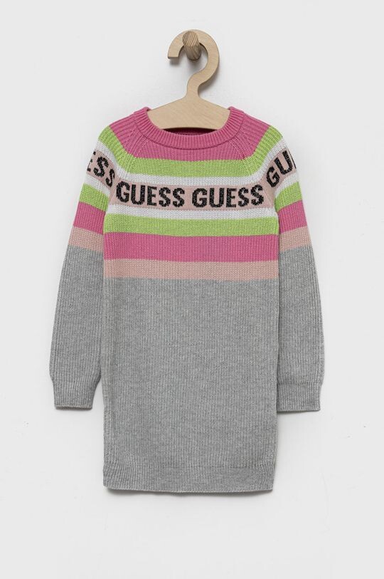 

Платье с добавлением детского кашемира Guess, серый