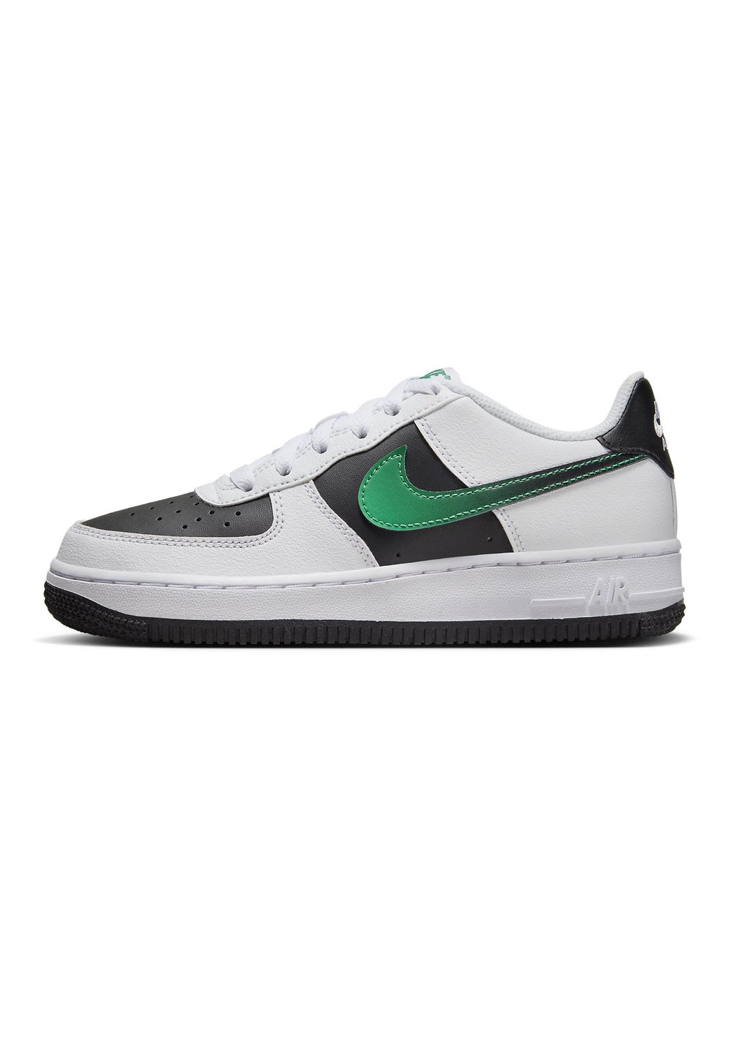 Полукеды Air Force Nike, цвет white black malachite stadium green