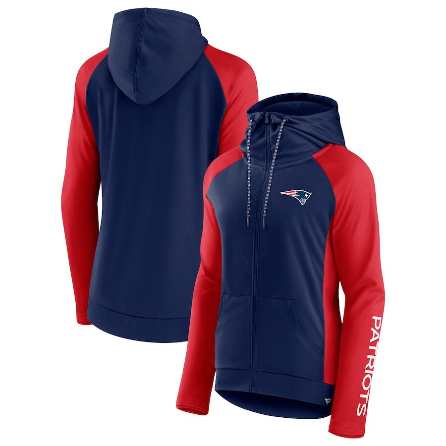 

Толстовка на молнии Fanatics Branded New England Patriots, нави