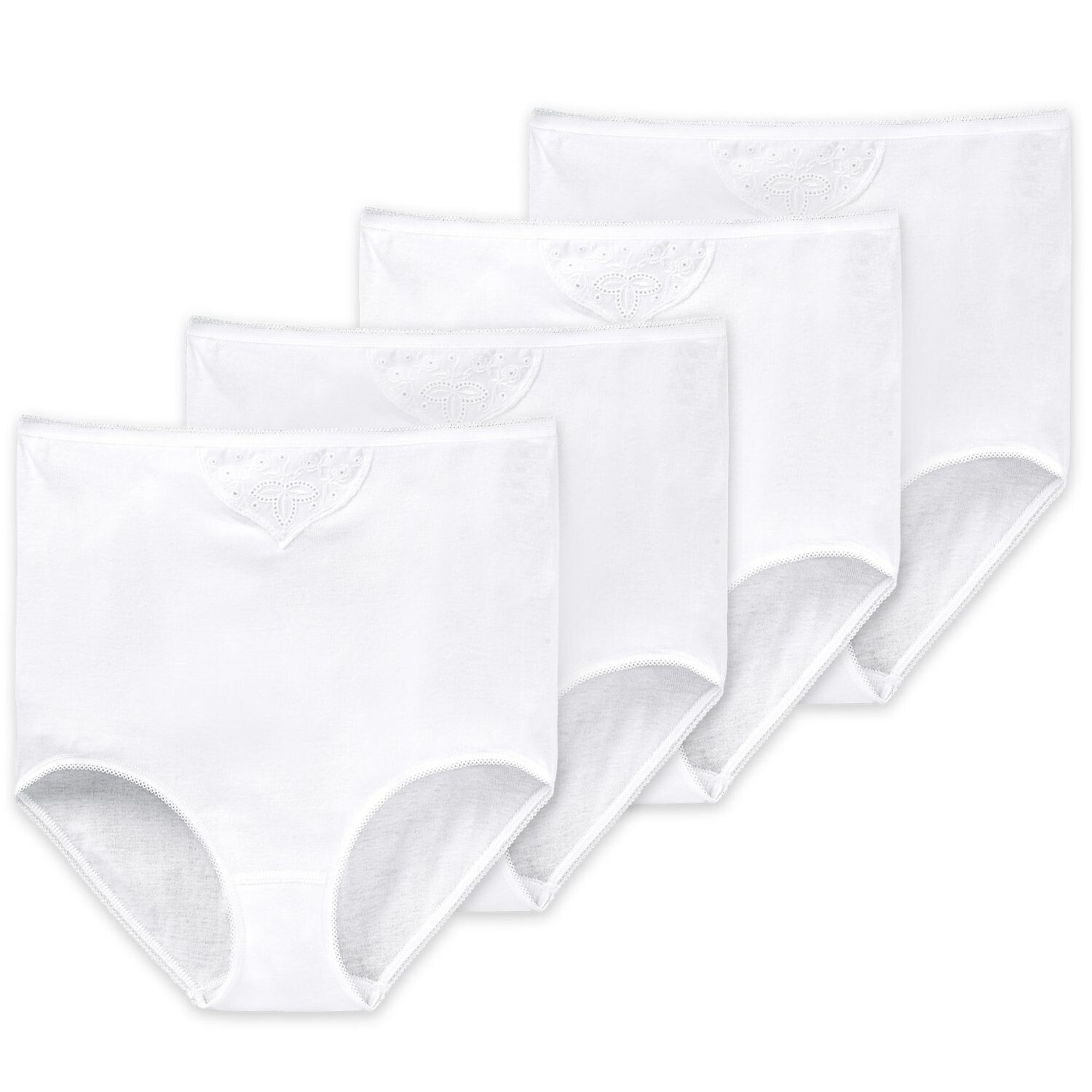 

Трусы Schiesser Maxi s 4er Pack, белый