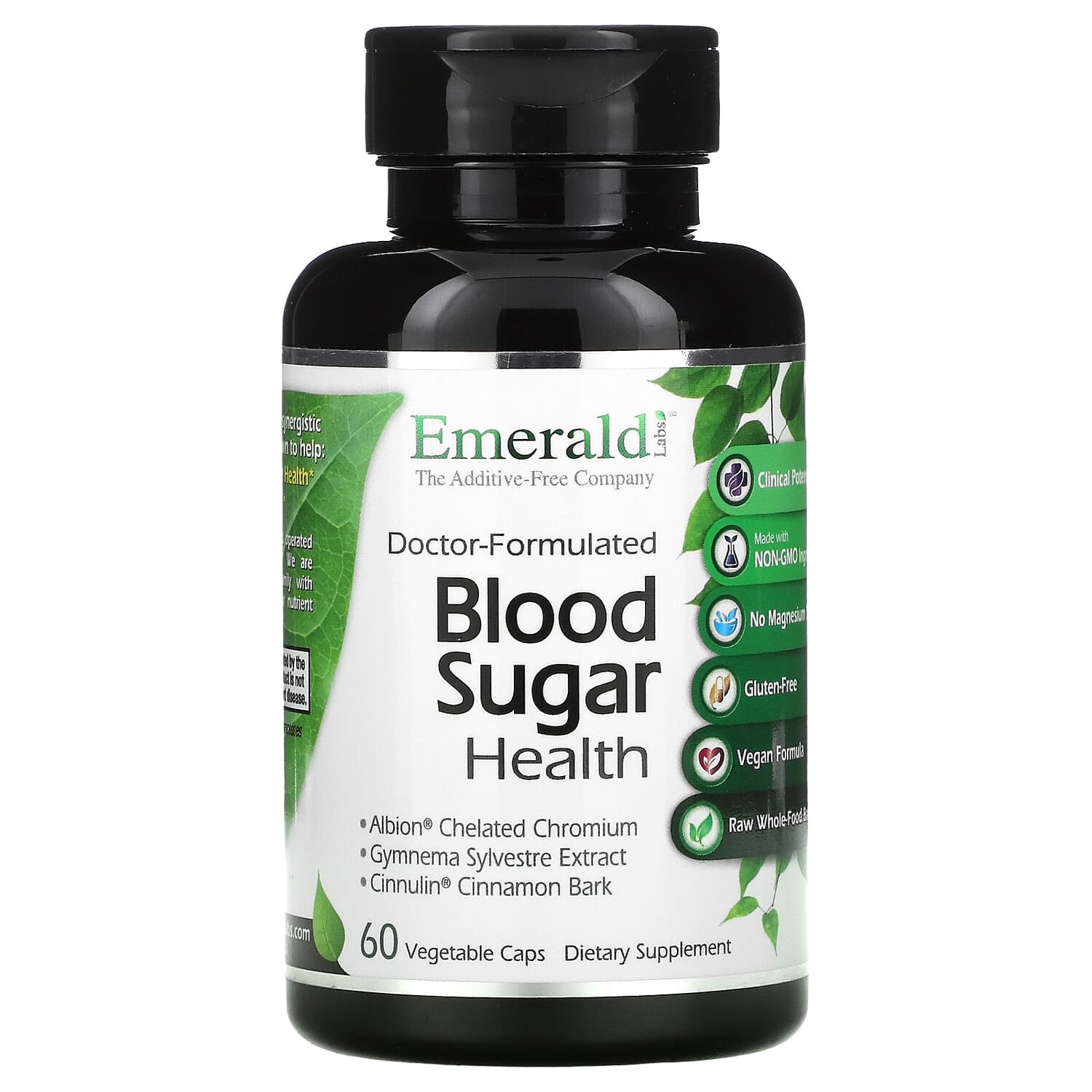 

Blood Sugar Health, 60 растительных капсул, Emerald Laboratories
