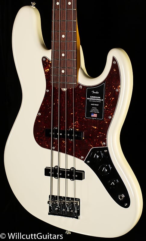 

Басс гитара Fender American Professional II Jazz Bass Rosewood Fingerboard Olympic White