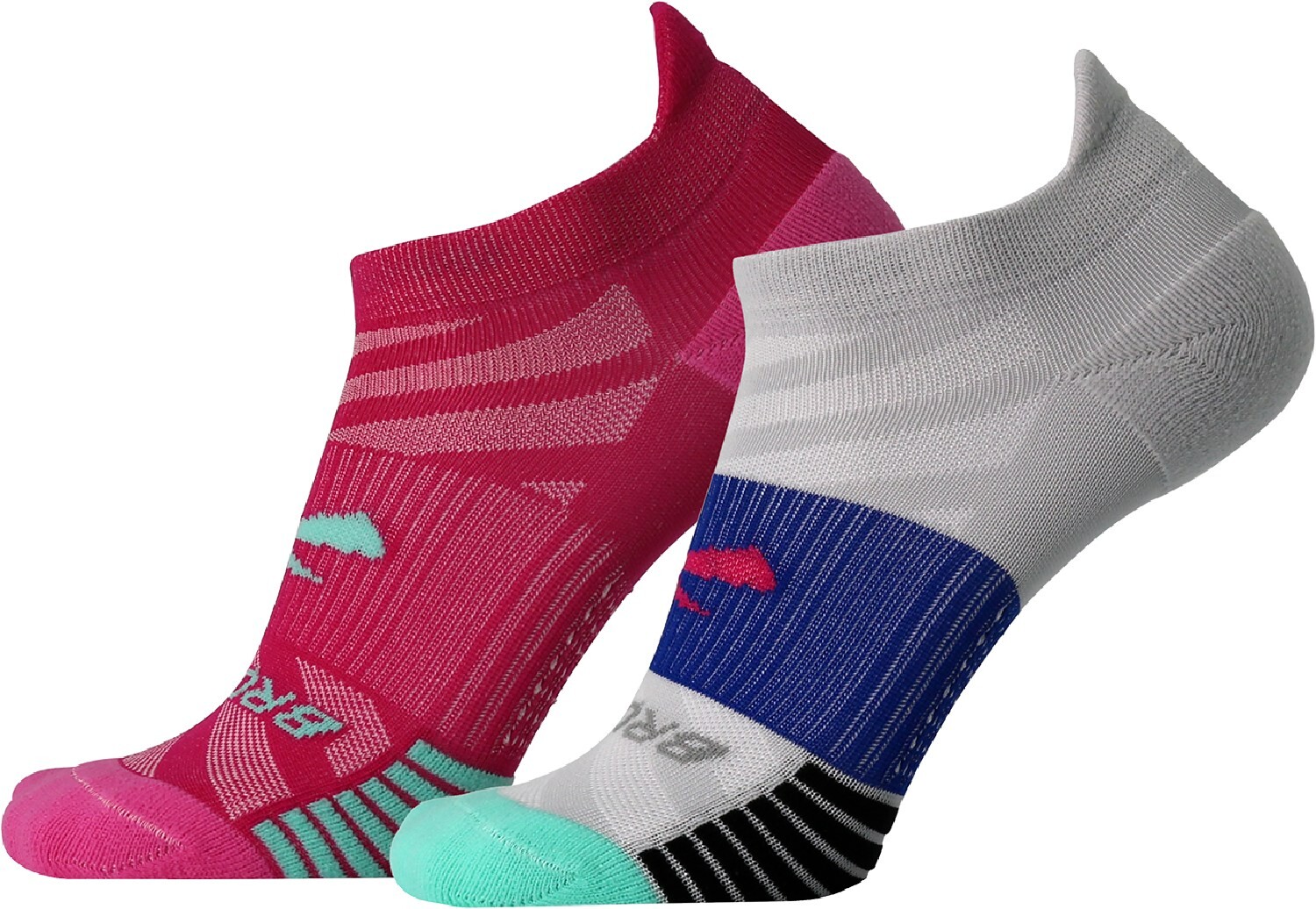 

Носки-неявки Ghost Lite — 2 пары Brooks, розовый