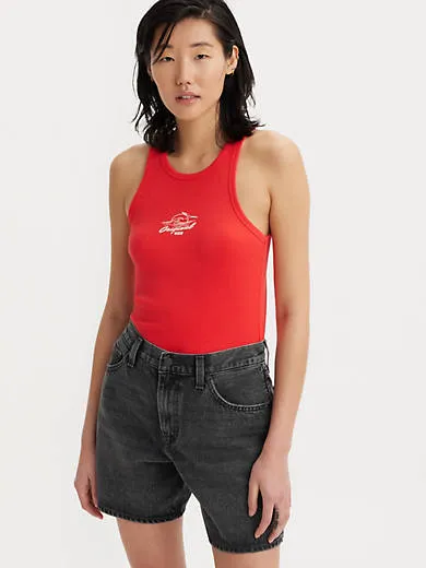 

Майка Gemini с графичным рисунком Levi's, красный