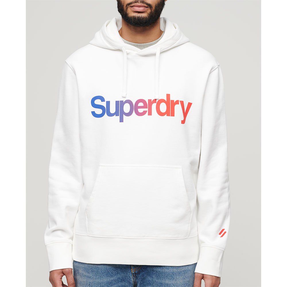 Худи Superdry Core Logo Loose, белый