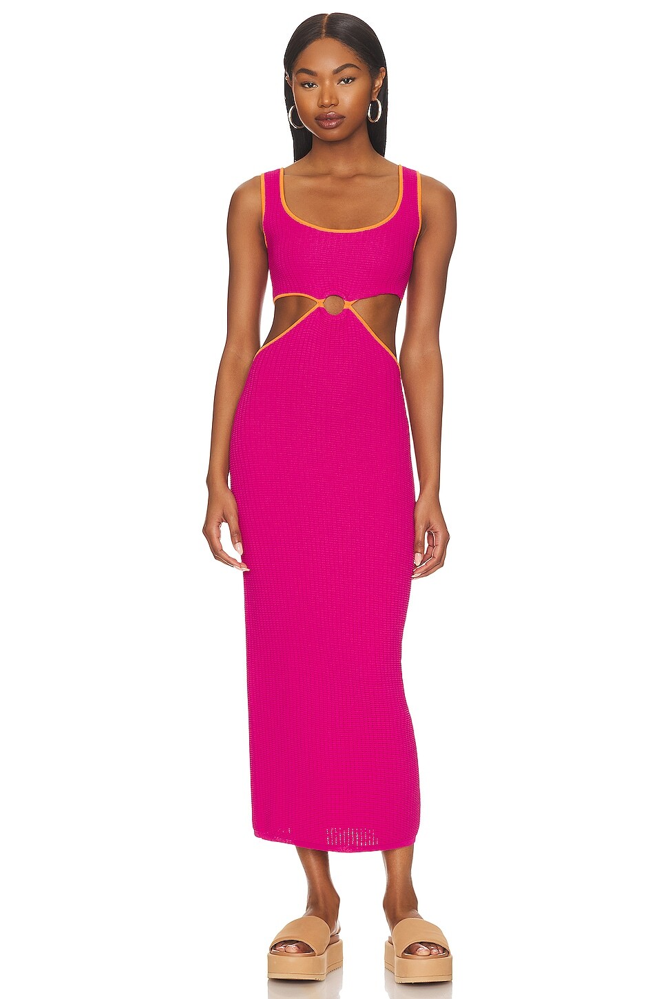 

Платье Solid & Striped Bailey, цвет Shocking Pink & Clementine