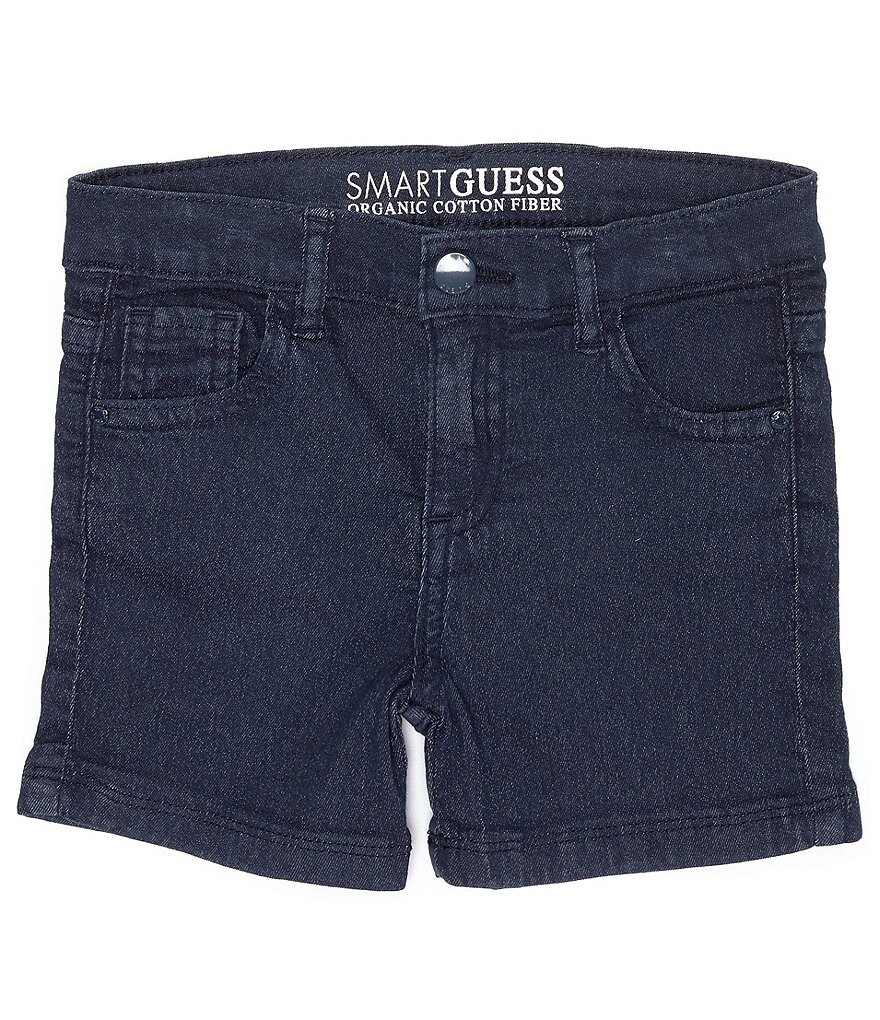 

Джинсовые шорты Guess Little Girls 2T-7, синий