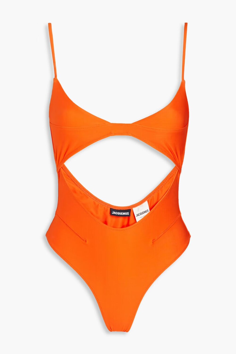 

Купальник Aranja с вырезом Jacquemus, ярко оранжевый