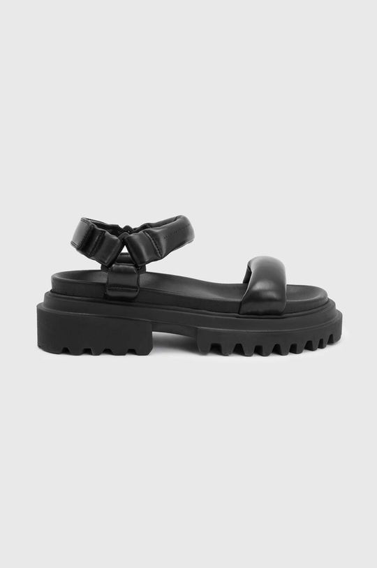 

Кожаные сандалии Helium Sandal AllSaints, черный