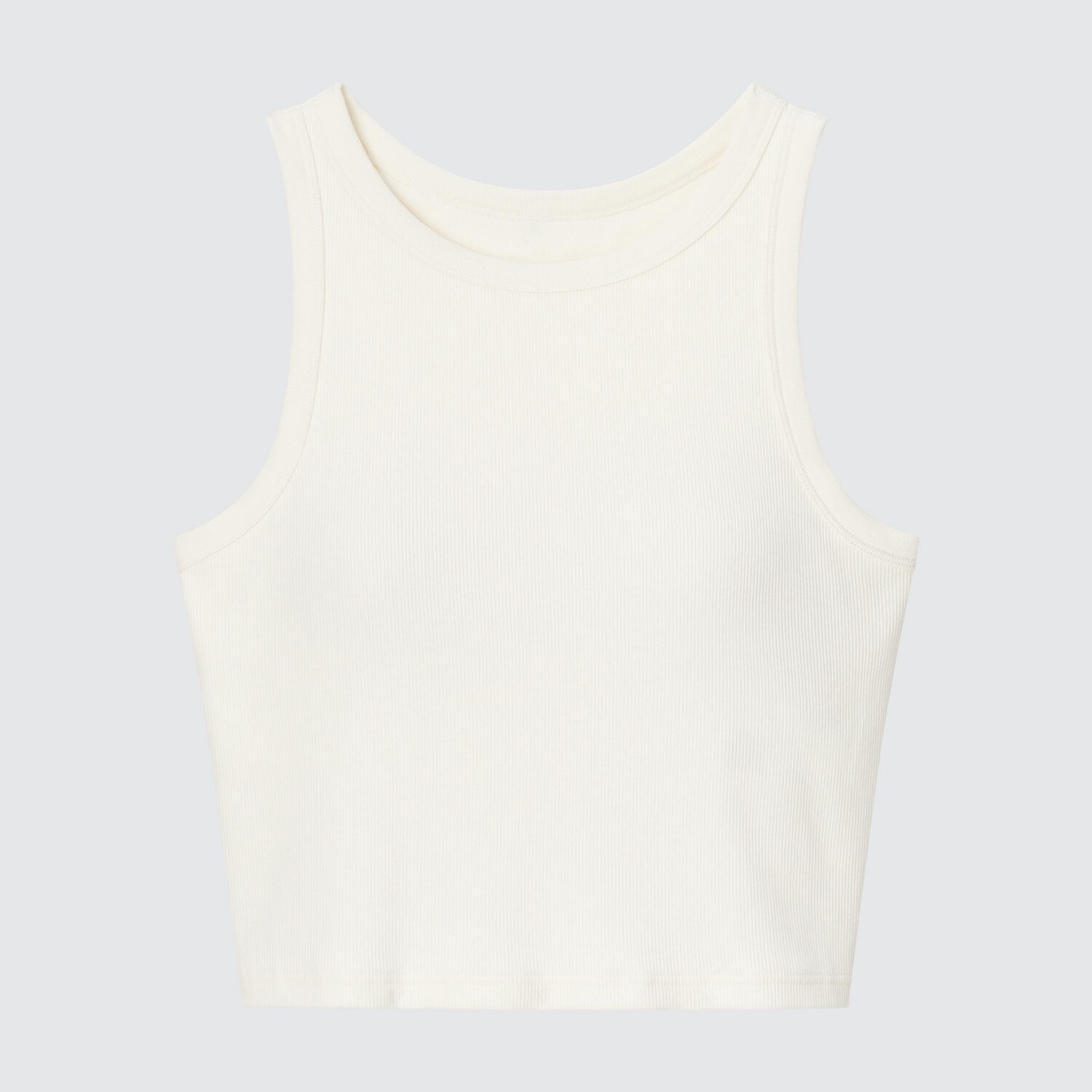 

Футболка-бюфт Uniqlo AIRism короткая, белый