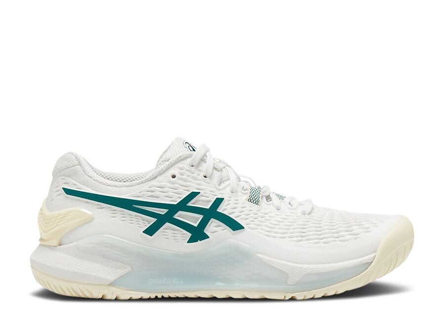 

Кроссовки ASICS Wmns Gel Resolution 9, цвет White Pitch Green
