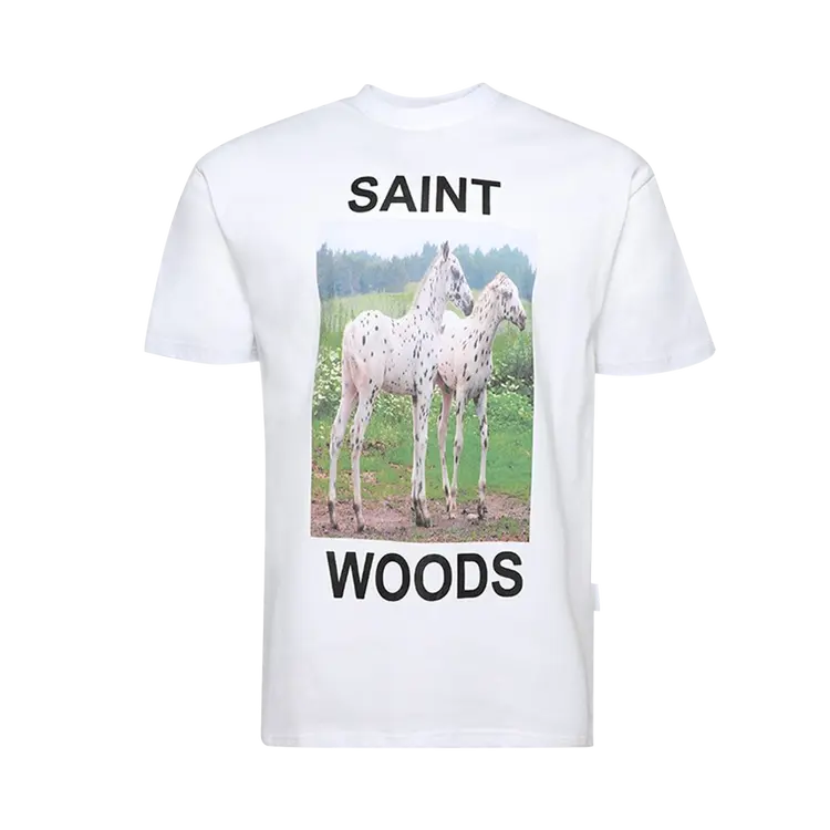 

Футболка Saintwoods Horse 'White', белый