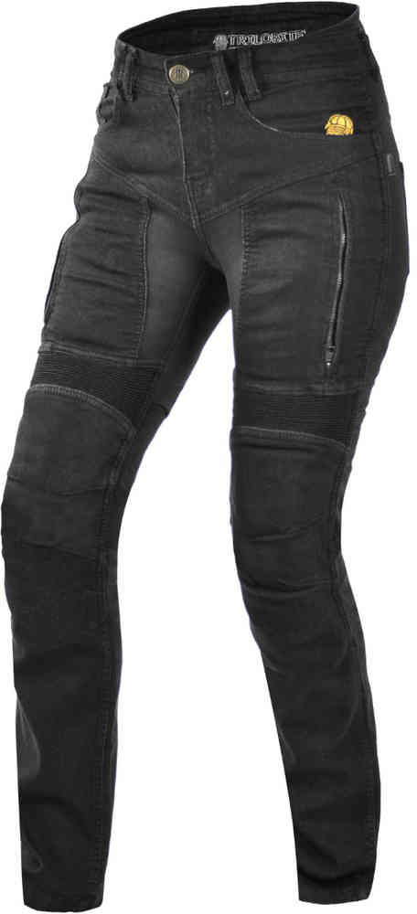 Узкие женские мотоциклетные джинсы Parado Trilobite, черный fortey richard trilobite