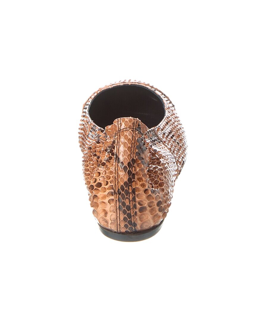 

Балетки LANVIN Python, оранжевый