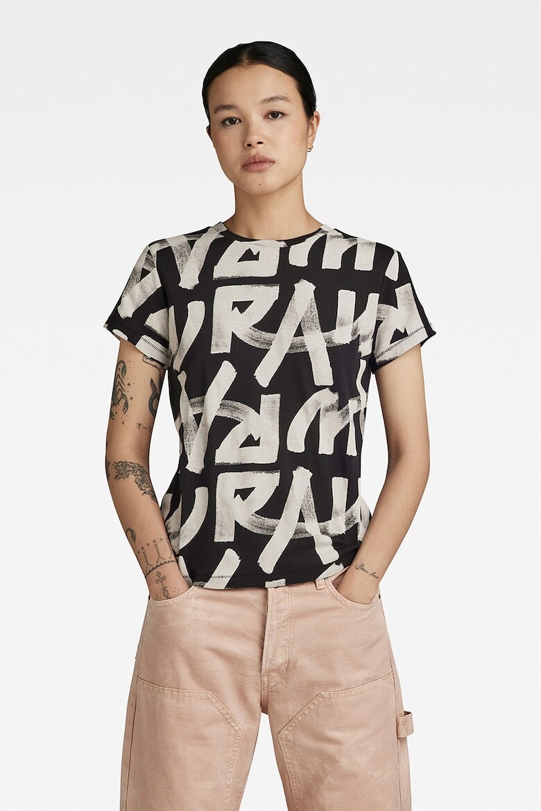 

Футболка с логотипом G-Star Raw, черный