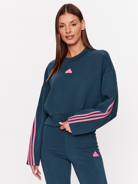 

Толстовка свободного кроя Adidas, бирюзовый