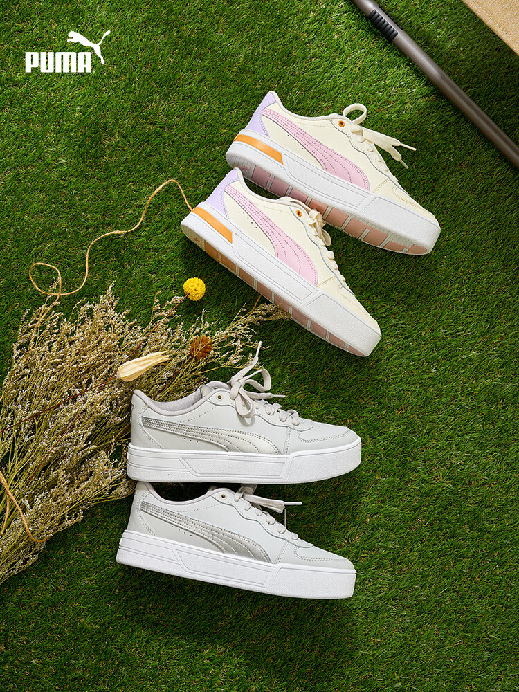 

Кроссовки женские Puma Skye на толстой подошве, белый / розовый
