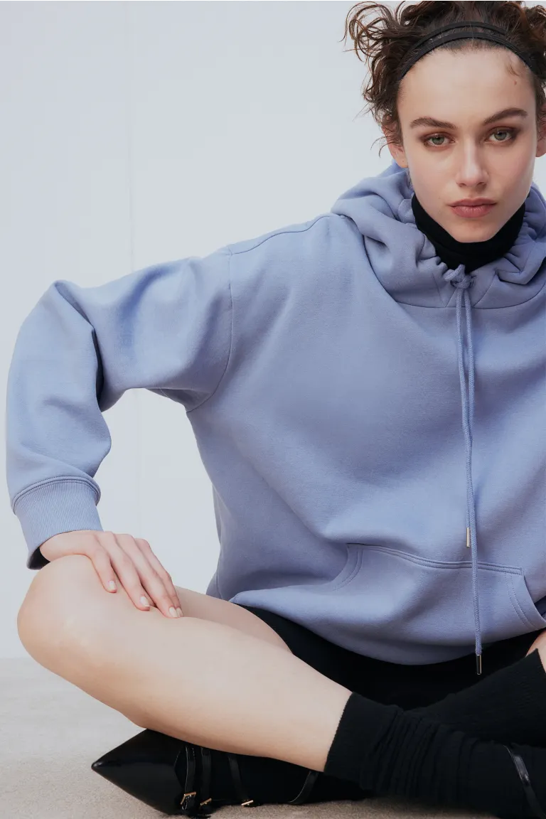 

Толстовка с капюшоном H&M, синий