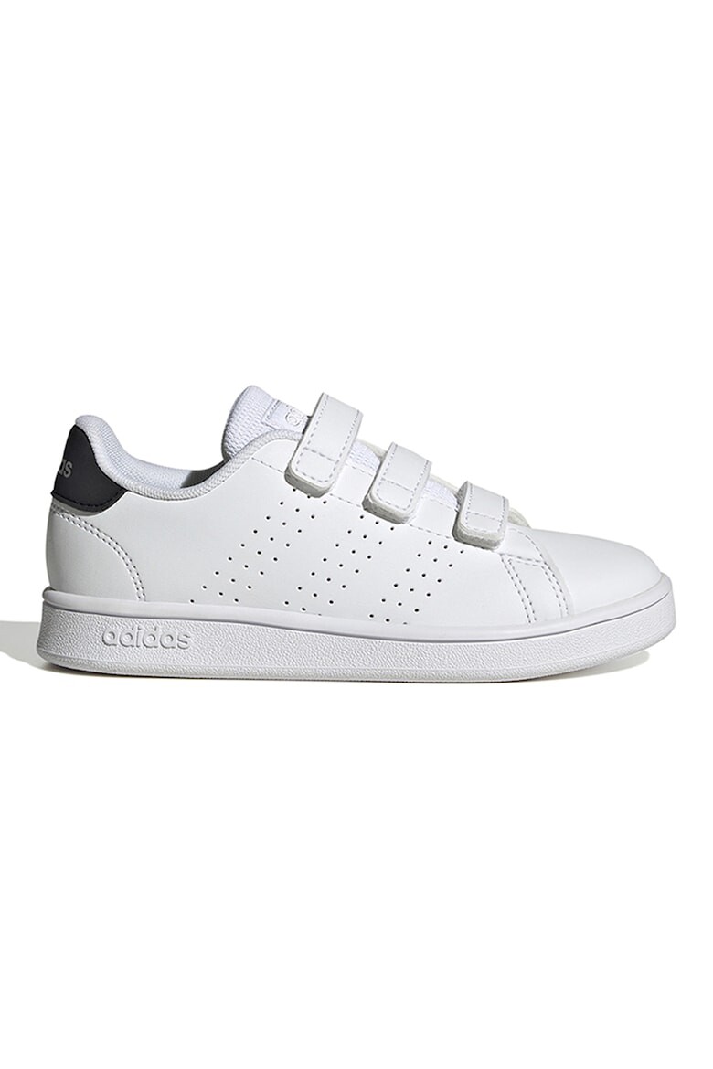 

Туфли Advantage Court из экокожи на липучке Adidas Sportswear, белый