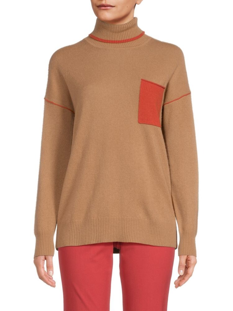 

Кашемировый свитер с высоким воротником In2 By In Cashmere, цвет Vicuna Tan